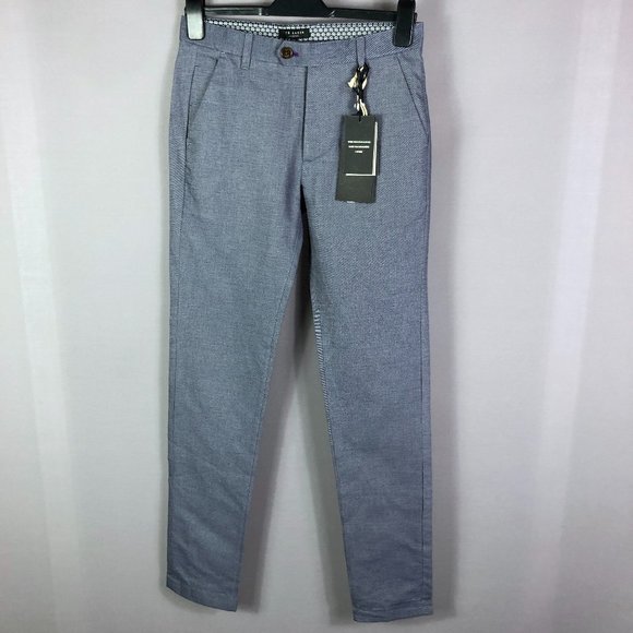 Ted Baker London Slim Fit Chino Sturchi Pants - Picture 2 of 11